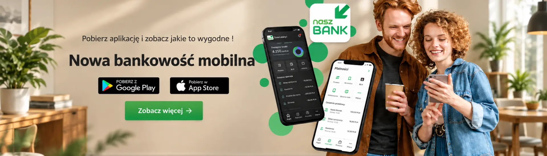 Aplikacja mobilna Nasz Bank